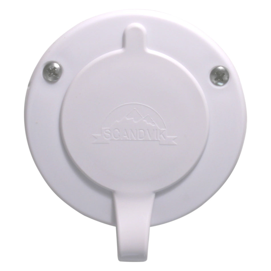 Scandvik White Vertical Cup  Cap f/Scandvik PN 1075 [10029P]