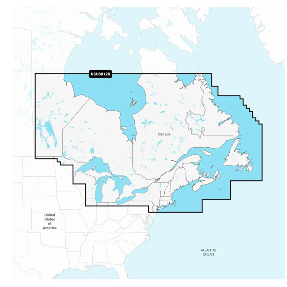 Garmin Navionics+ NSUS012R Canada, East  Great Lakes [010-C1484-20]