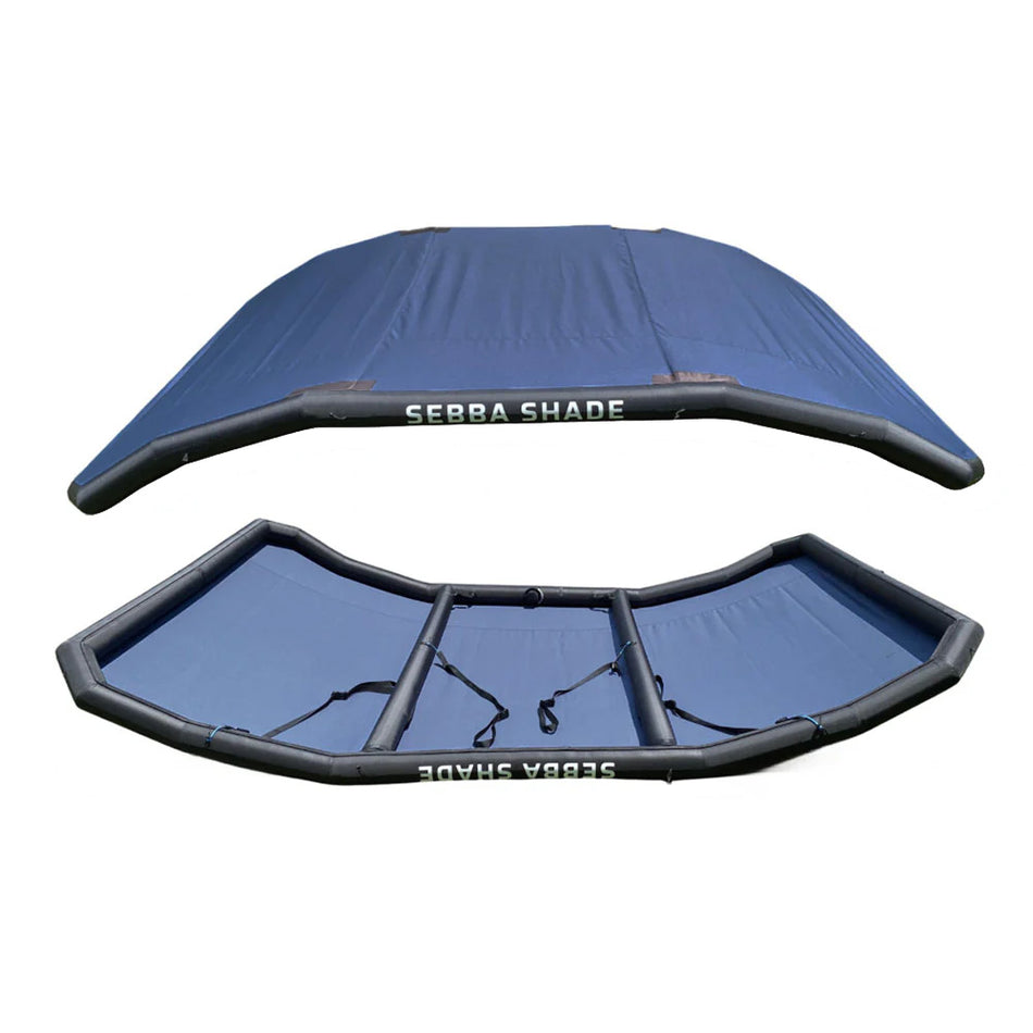 Toldo Sebba Shade de 8 x 12 pies, color azul, para embarcaciones de más de 26 pies [SS8X12BLU]