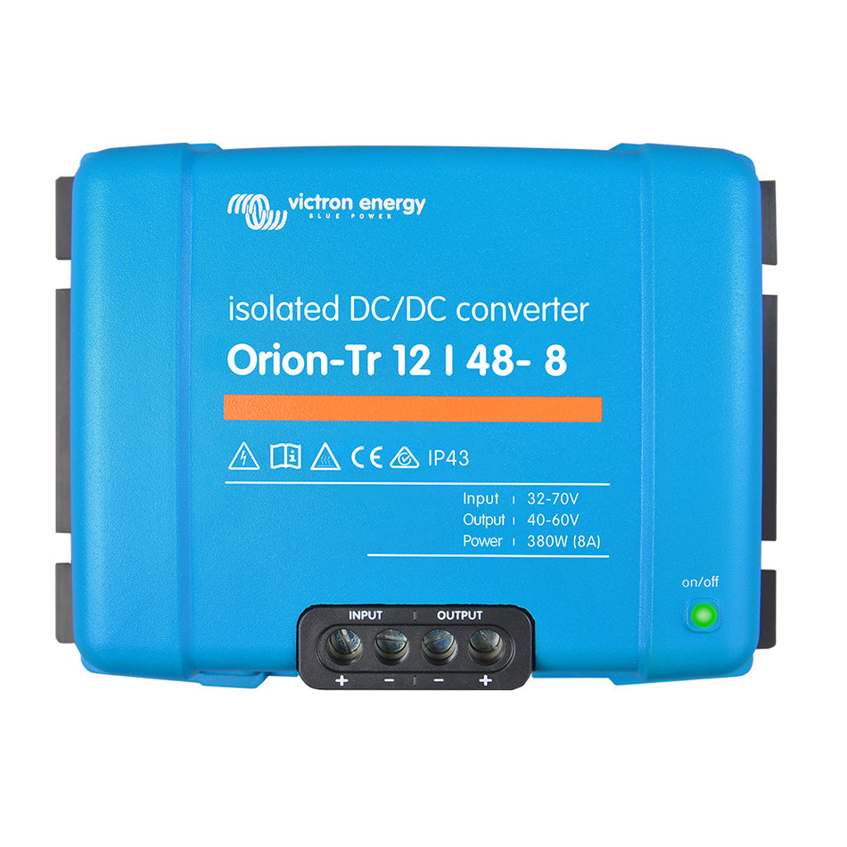 Convertidor CC-CC aislado Victron Orion-TR 12/48-8A (380W) [ORI124838110]