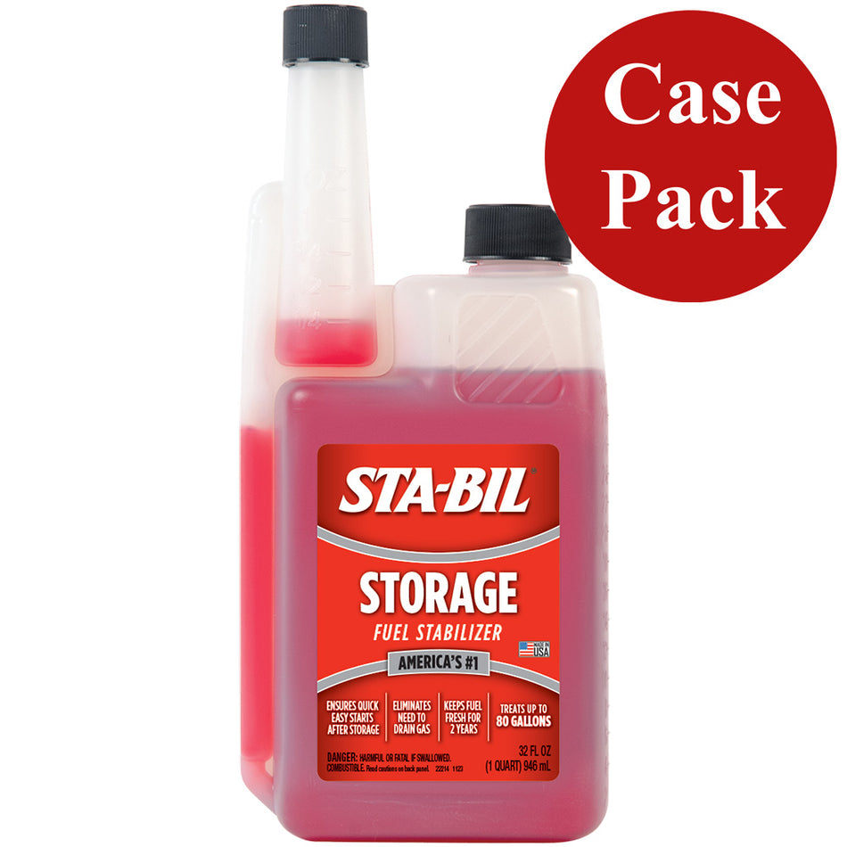 Estabilizador de combustible STA-BIL - 32 oz *Caja de 12* [22214CASE]