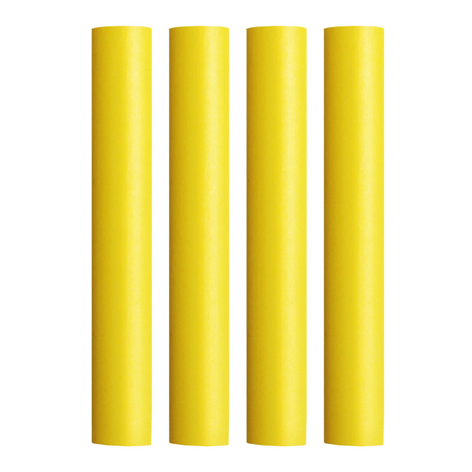 Pacer Battery Cable Heat Shrink Tubing - 3/4" x 12" - Yellow (4-Pieces) [BEHS3/4-12YL-4]