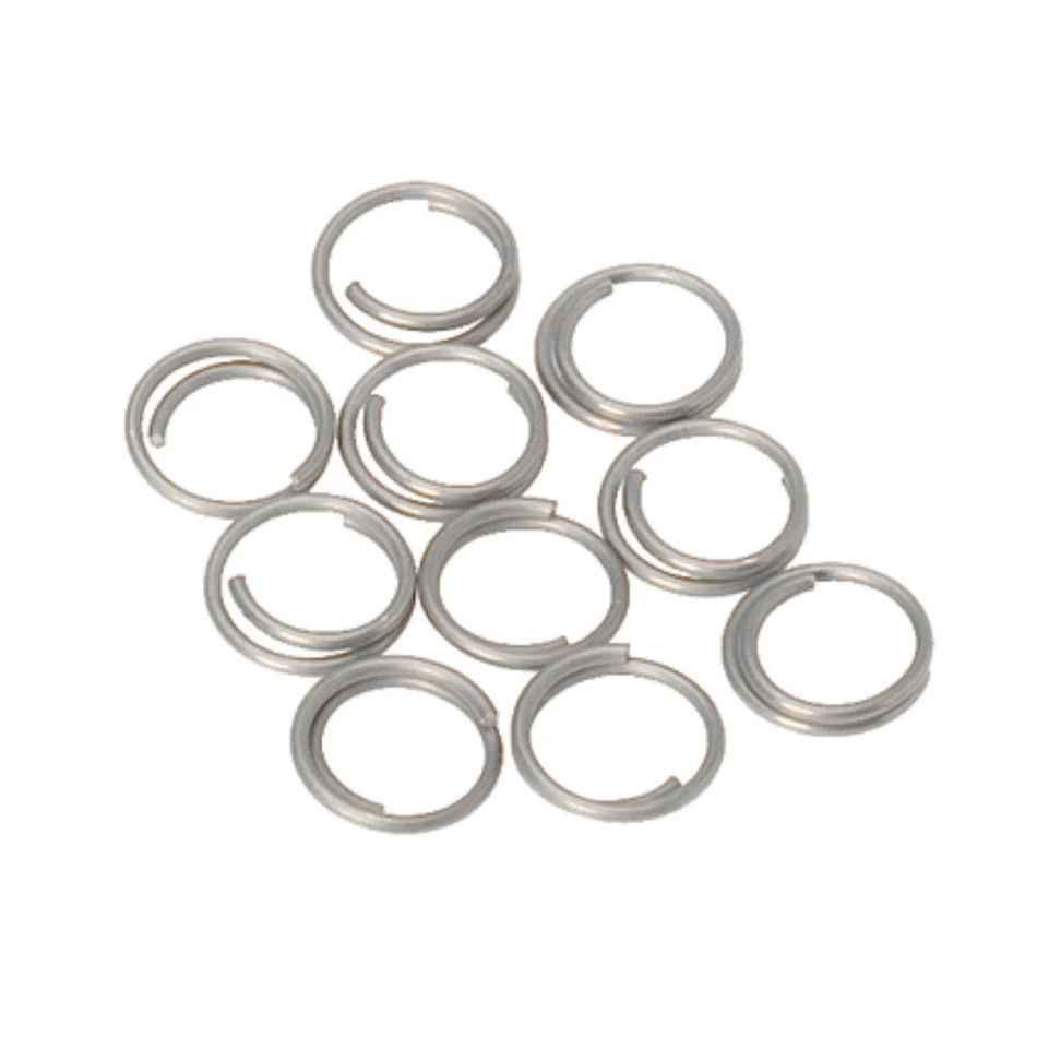 Barton Stainless Steel Split Rings - 10mm - 10-Pack [60190]