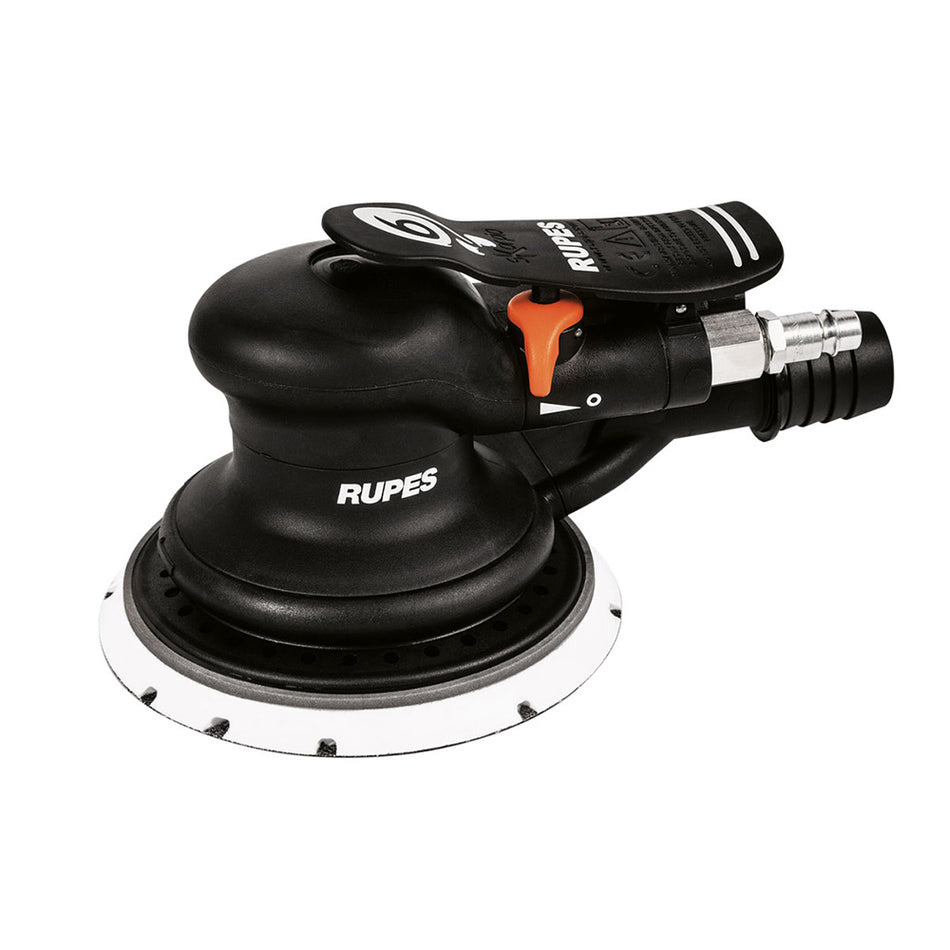 RUPES Random Orbital Palm Pneumatic Sander w/125mm Pad  9mm Orbit-Skorpio III (Central Vac) [RH329A]