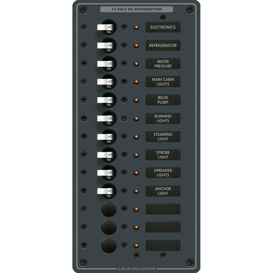 Panel DC 13 posiciones vertical Blue Sea 8376 [8376]