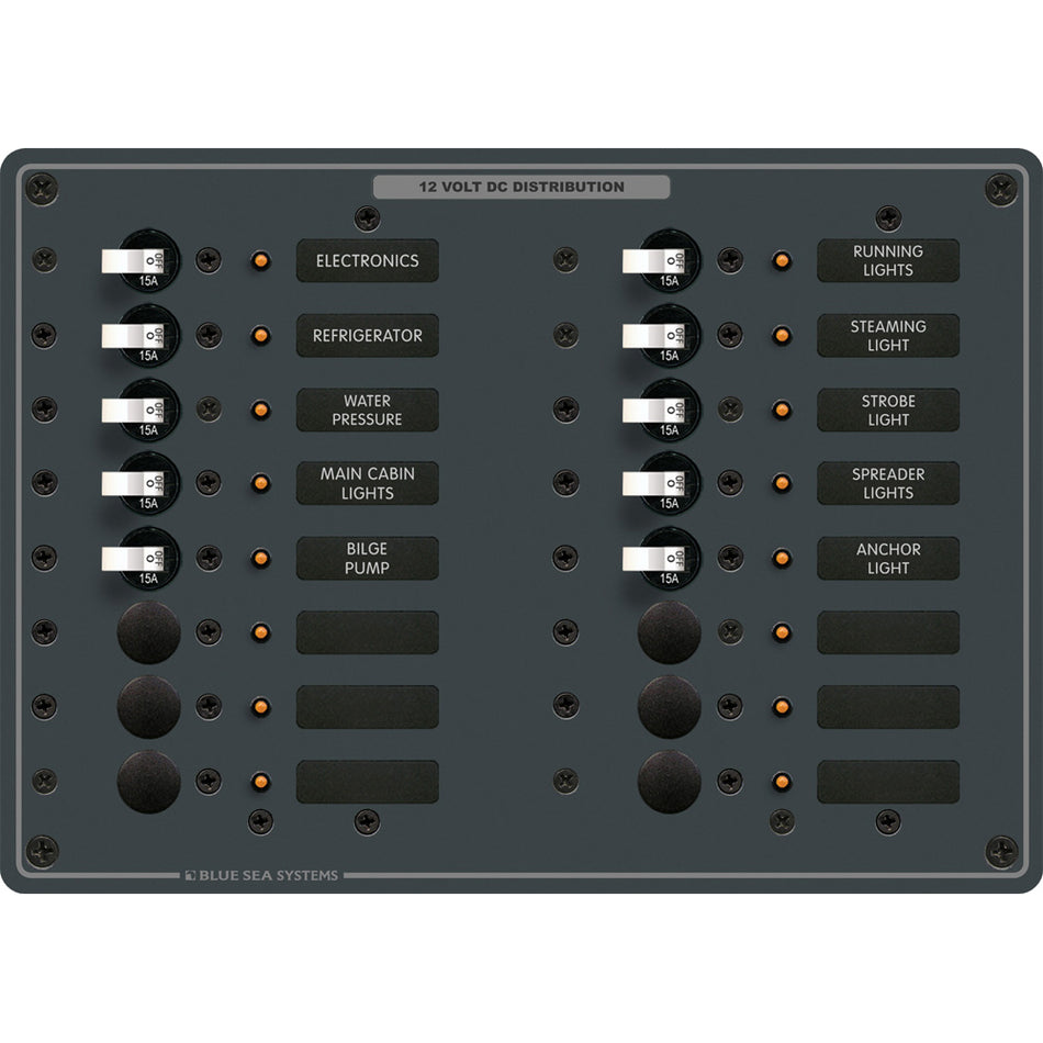 Panel DC 16 posiciones Blue Sea 8377 [8377]