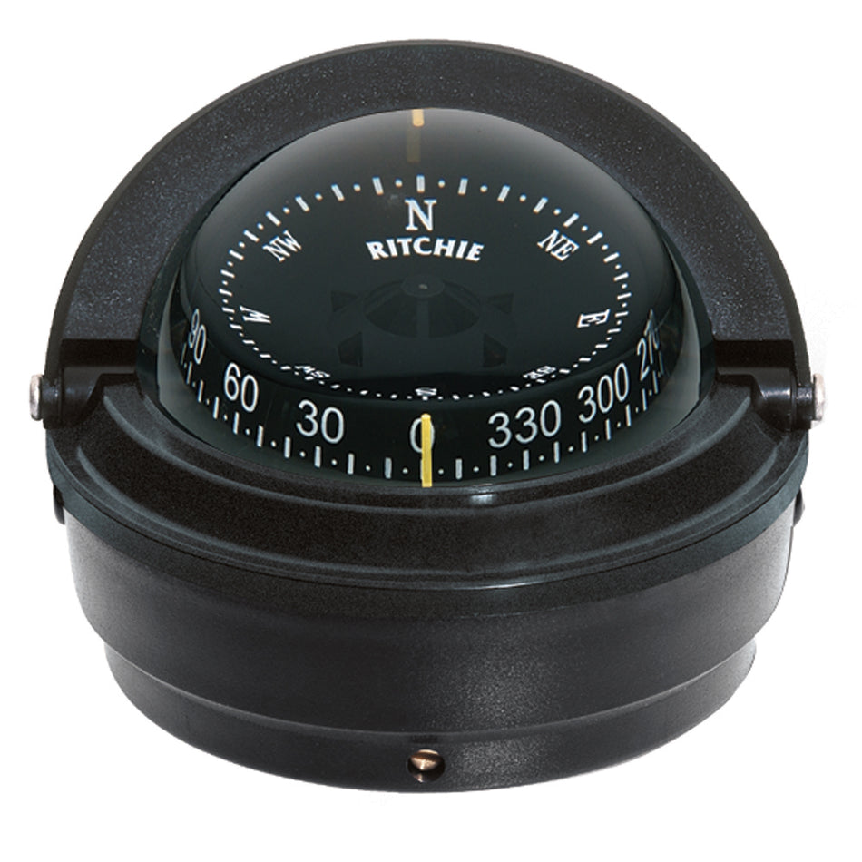 Ritchie S-87 Voyager Compass - Surface Mount - Black [S-87]