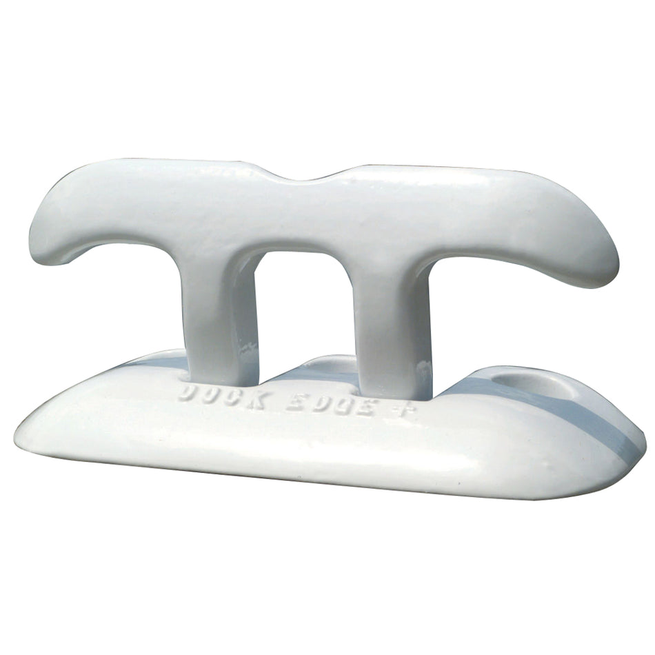 Cornamusa abatible para muelle Dock Edge de 8" - Blanca [2608W-F]