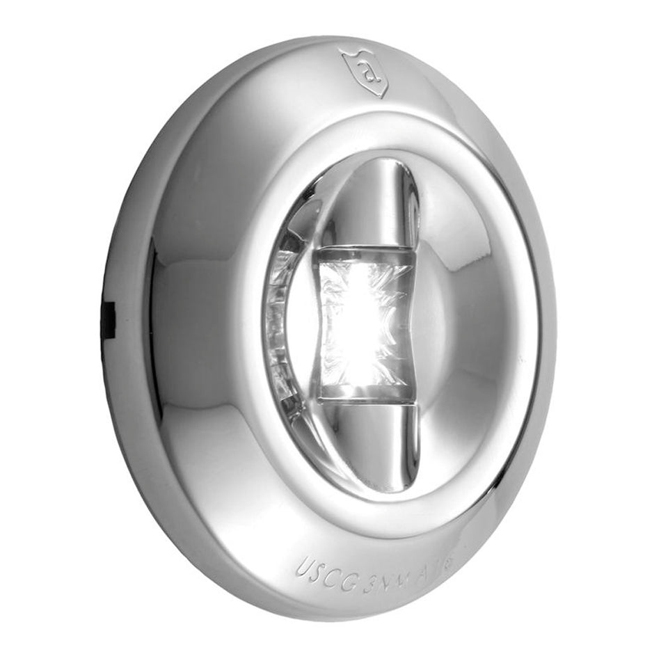 Luz LED Attwood para espejo de popa de 3 millas, redonda [6556-7]