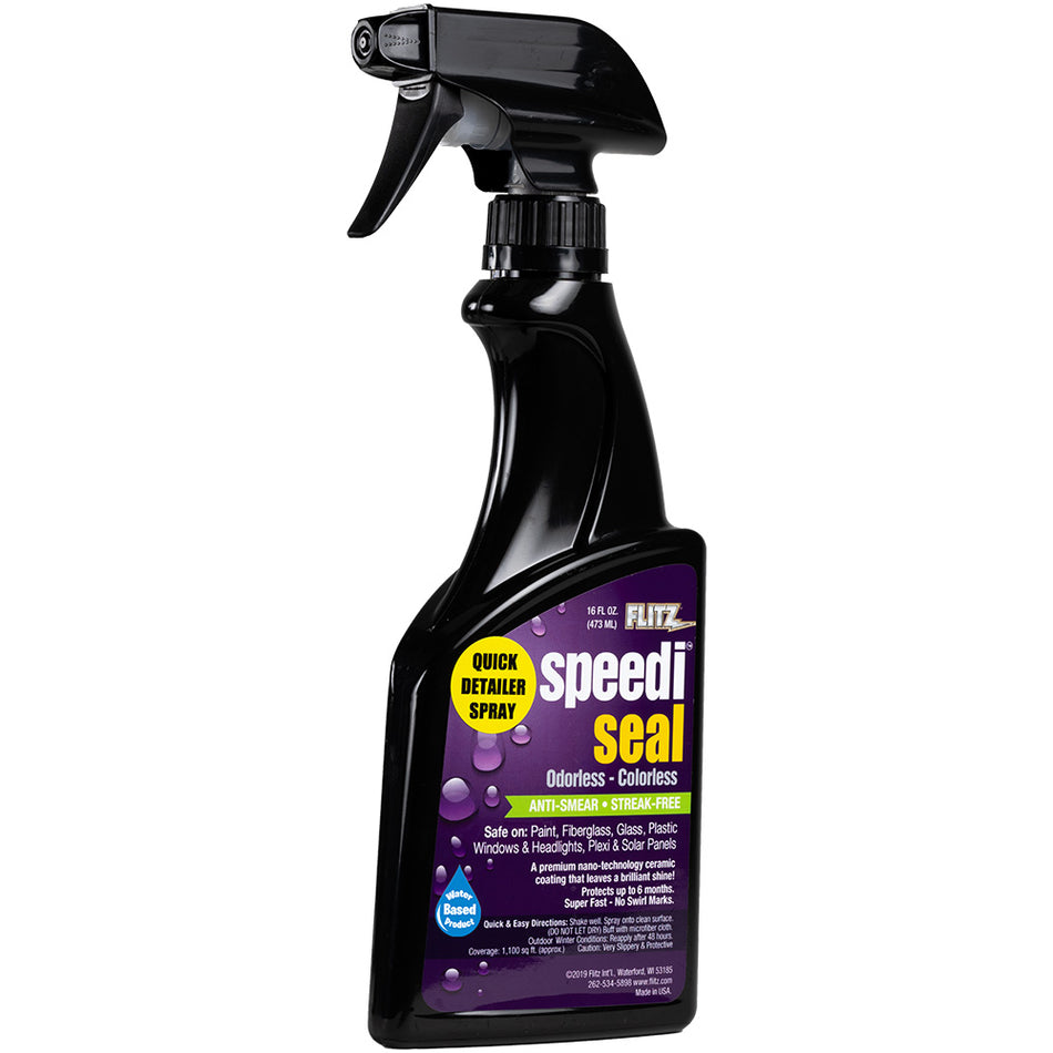 Recubrimiento cerámico de primera calidad Flitz Speedi Seal - Botella de 16 oz [MX 32806]