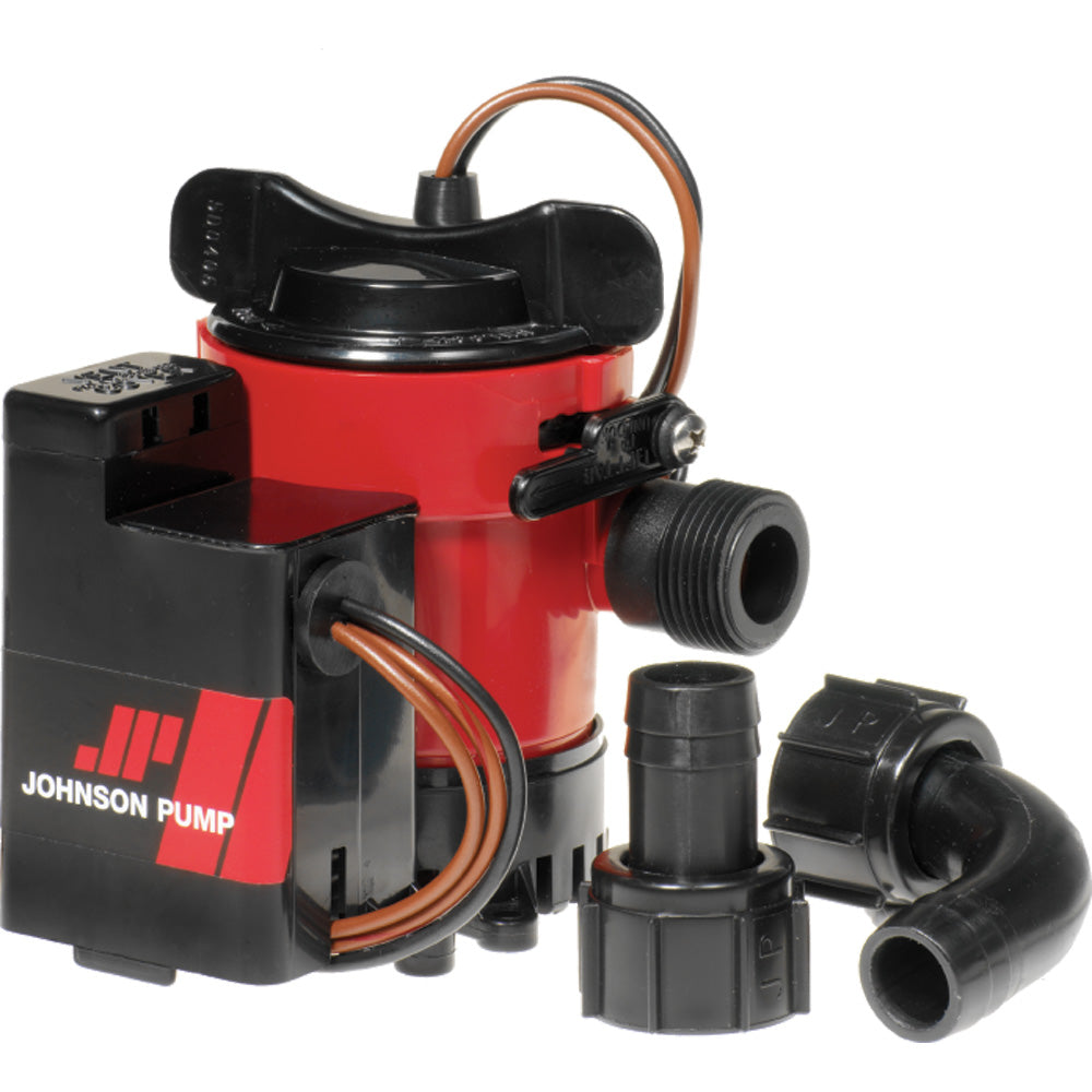 Johnson Pump Cartridge Combo 1000GPH Auto Bilge Pump w/Switch - 12V [05903-00] - XP Marine