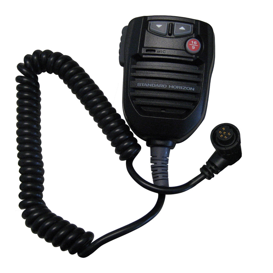 Micrófono de repuesto VHF Horizon estándar para GX5500S y GX5500SM, color negro [CB3961001]