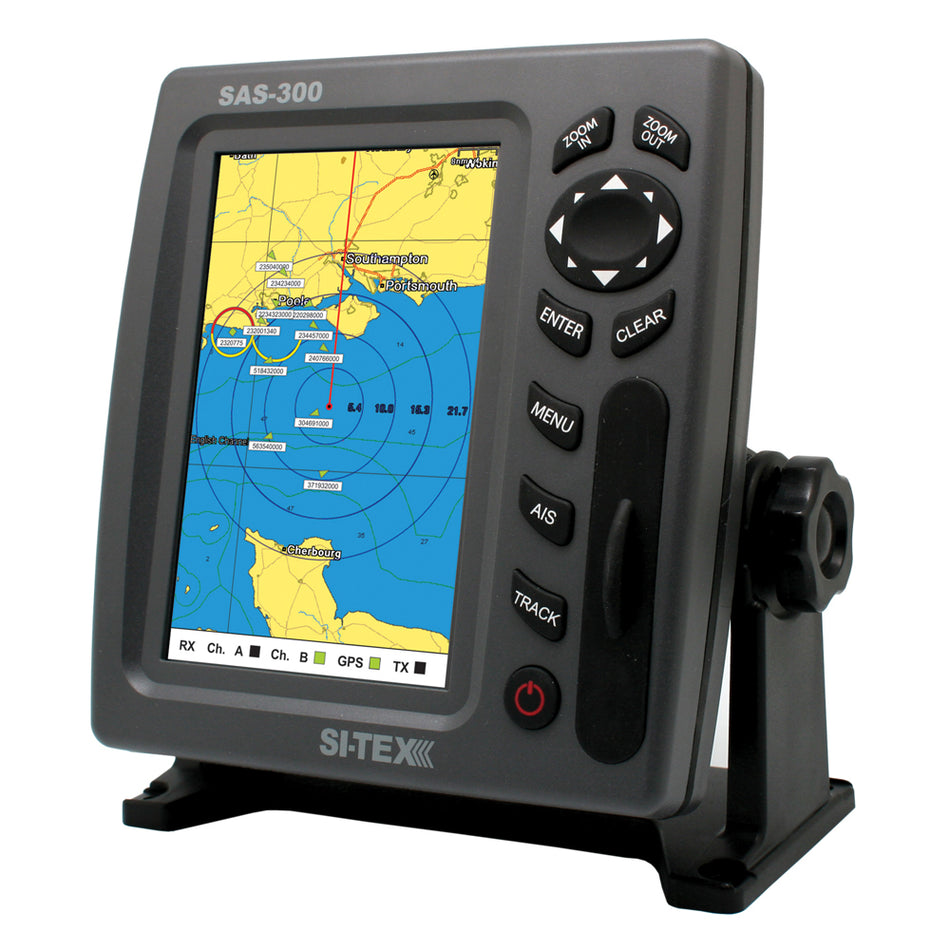 Transceptor AIS de clase B SI-TEX SAS-300 AIS con antena GPS interna [SAS-300-1]