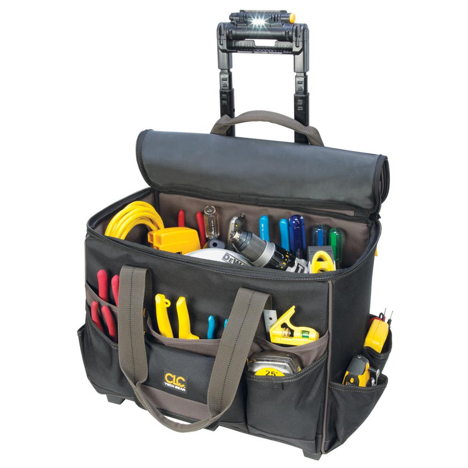 CLC L258 Tech Gear Lighted Handle Roller Bag - 17" [L258]