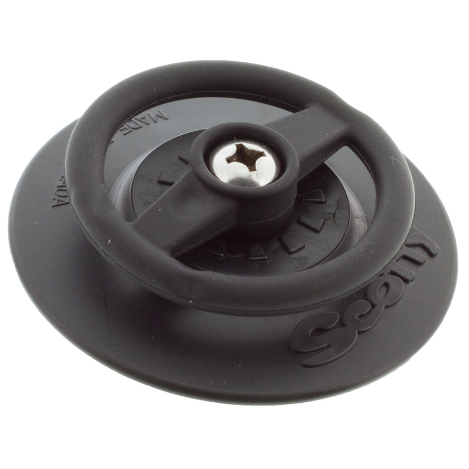 Anillo en D Scotty 443 con soporte para accesorios adhesivo de 3" [0443]