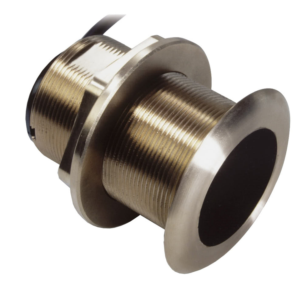 Transductor de bronce para montaje a través del casco Airmar B60 con conector Humminbird n.° 9, 7 pines, 20 [B60-20-HB]