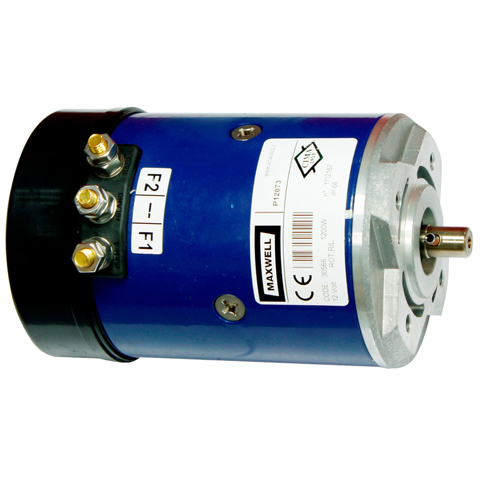 Motor Maxwell Cima - 1200W - 12V - Brida de 4 orificios [P12073]