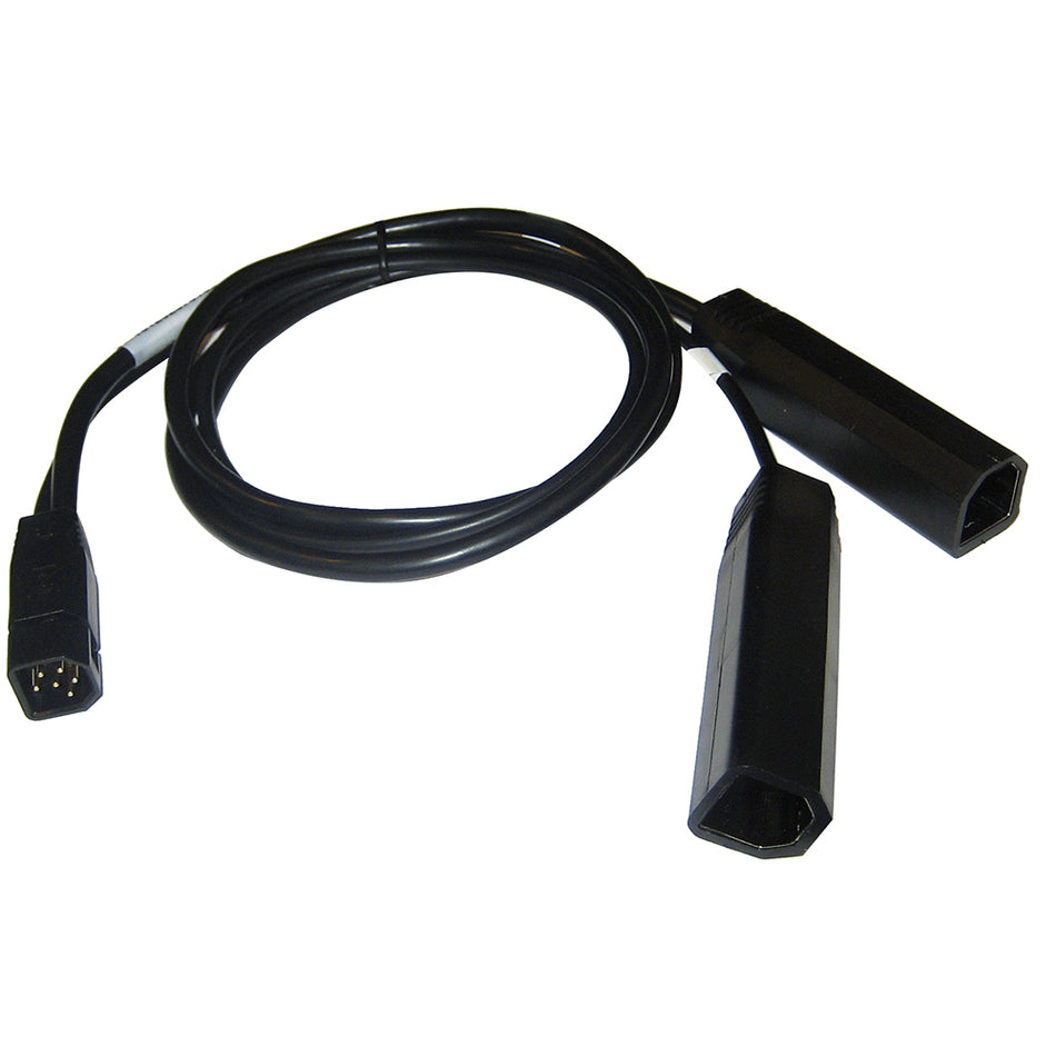 Cable divisor de haz dual de 9 pines para imágenes laterales Humminbird 9 M SIDB Y [720101-1]