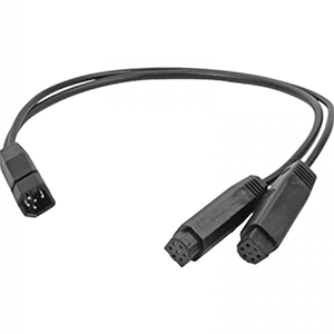 Cable adaptador de transductor de imagen de doble cara Humminbird 9 M SILR Y para HELIX [720102-1]