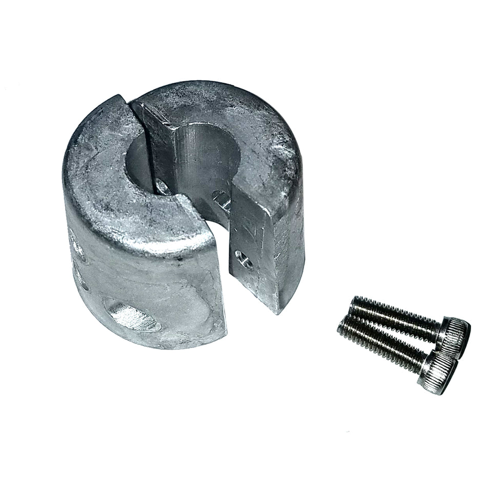 Ánodo anticongelante Tecnoseal - Aluminio de 0,50" - Eje de 1/2" - 0,5 HP/0,75 HP [TKA02AL]