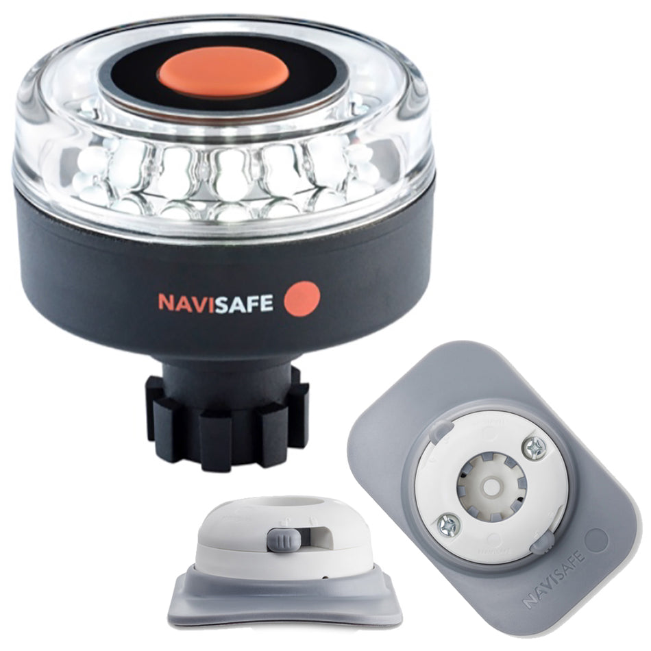 Navisafe Navilight 360 2NM con soporte RIB con base Navibolt - Blanco [042KIT4]