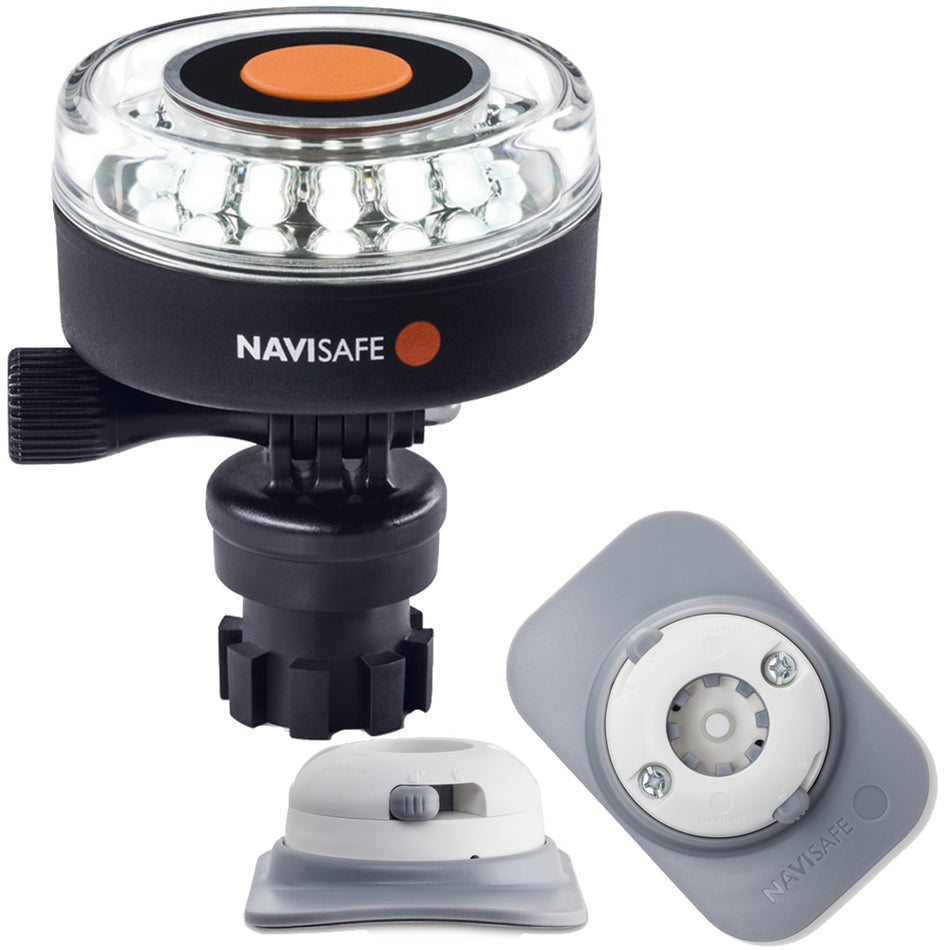 Navisafe Navilight 360 2NM blanco con soporte RIB de base Navimount - blanco [040KIT4]