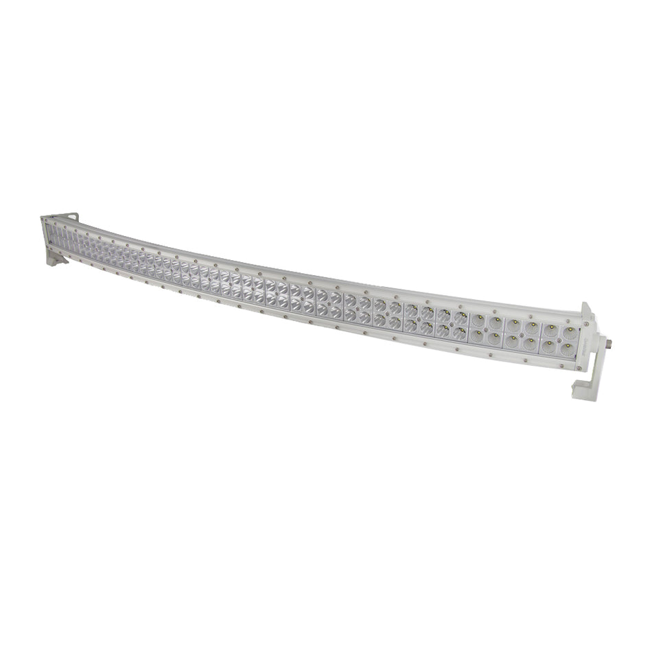 Barra de luz LED curva de doble fila para uso marino de HEISE - 42" [HE-MDRC42]