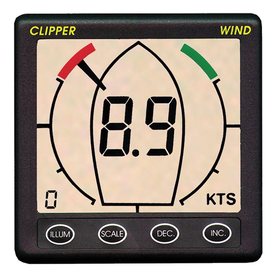 Clipper Tactical True Apparent Wind Display Repeater [CLIP-TWNDRP]