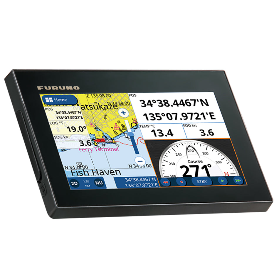 Furuno GP1871F 7" GPS/plotter/sonda de pesca 50/200, 600 W, 1 kW, CHIRP de un solo canal [GP1871F]