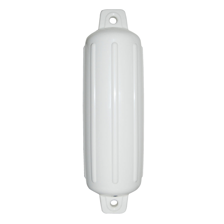 Defensa inflable de vinilo Storm Gard de 6,5" x 22" de Taylor Made, color blanco [262300]