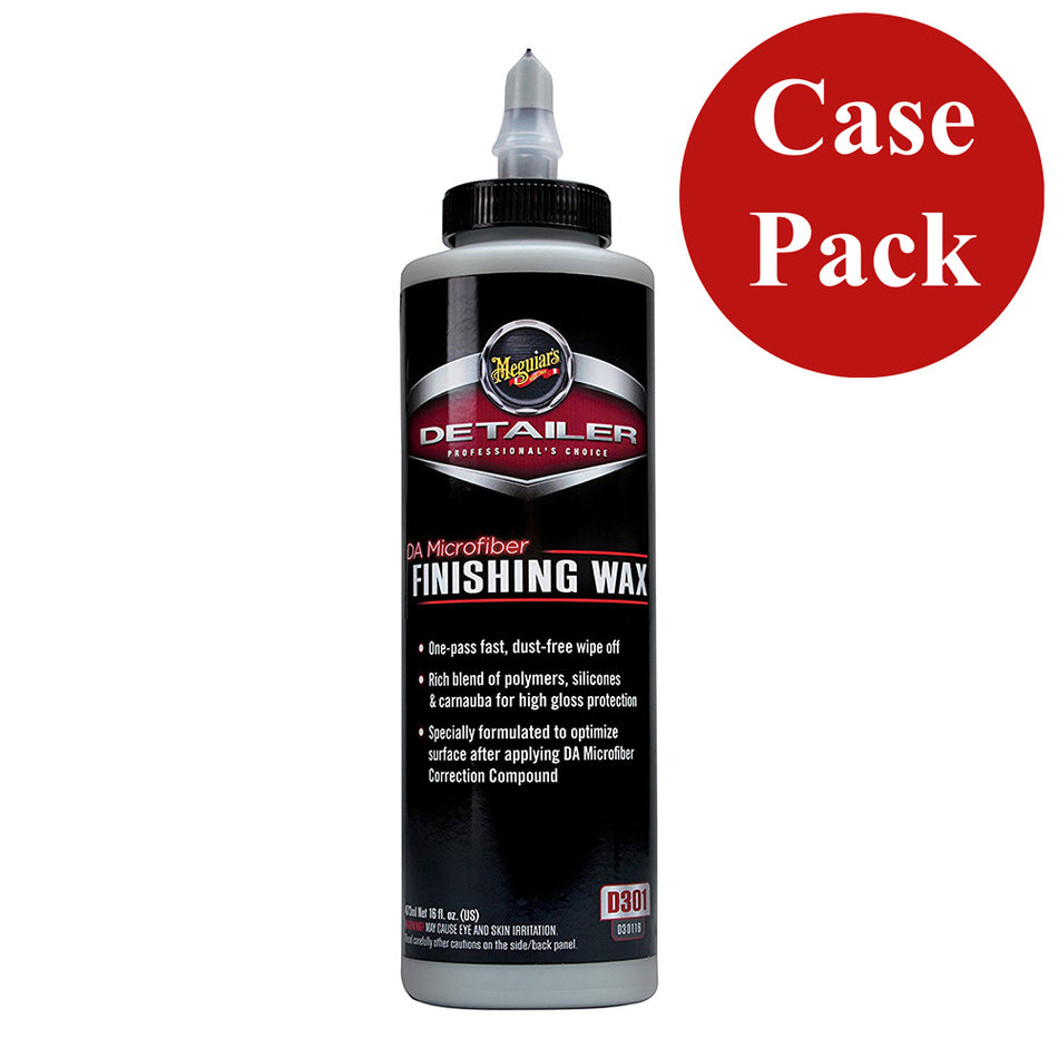 Meguiars DA Microfiber Finishing Wax - 16oz *Case of 6* [D30116CASE]