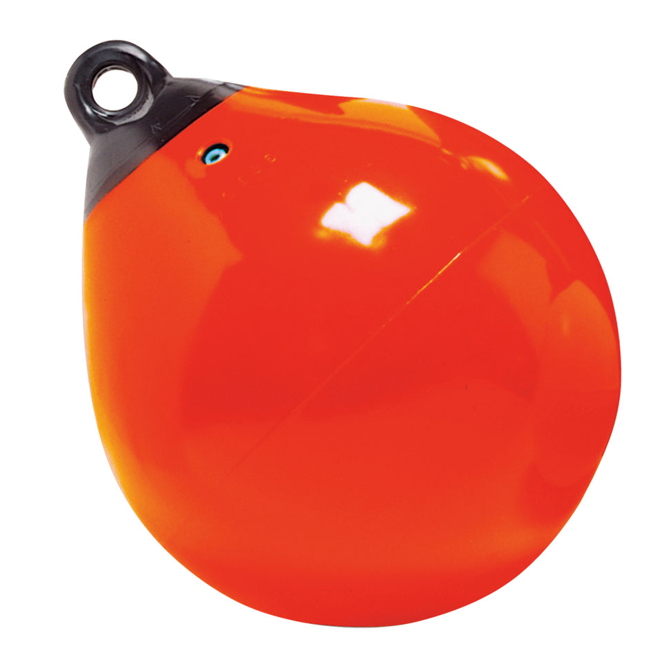 Boya inflable de vinilo Tuff End de 9" de Taylor Made, color naranja [61140]