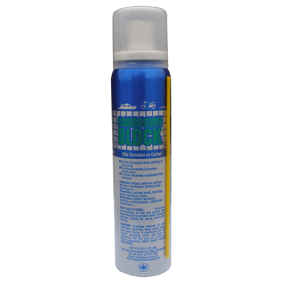 Corrosion Block Liquid Pump Spray - 4oz - Non-Hazmat, Non-Flammable  Non-Toxic [20002]