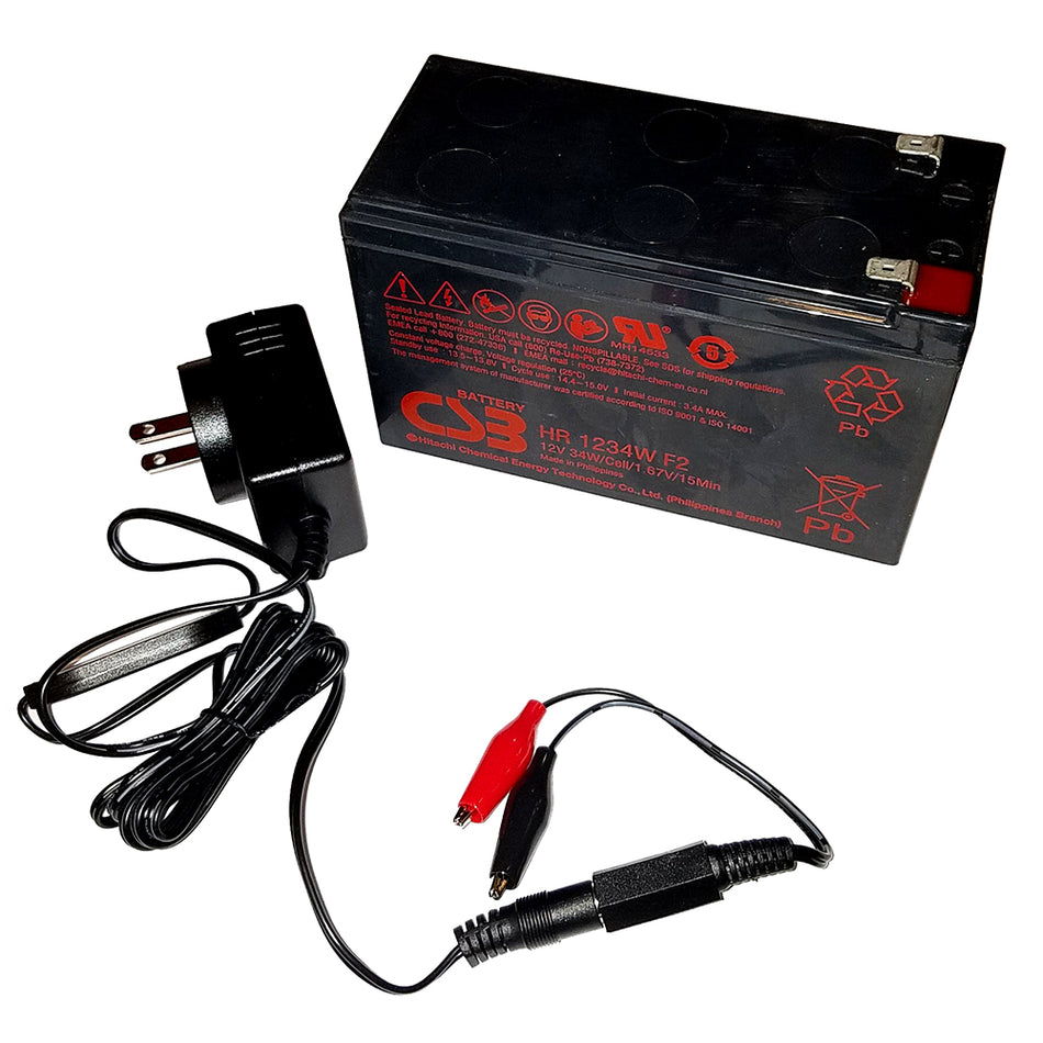 Kit de batería AGM de 12 V y 9 Ah de Humminbird [770030-1]