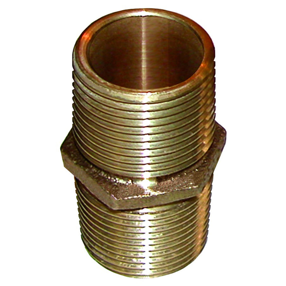 Boquilla para tubería de bronce GROCO - 1/2" NPT [PN-500]