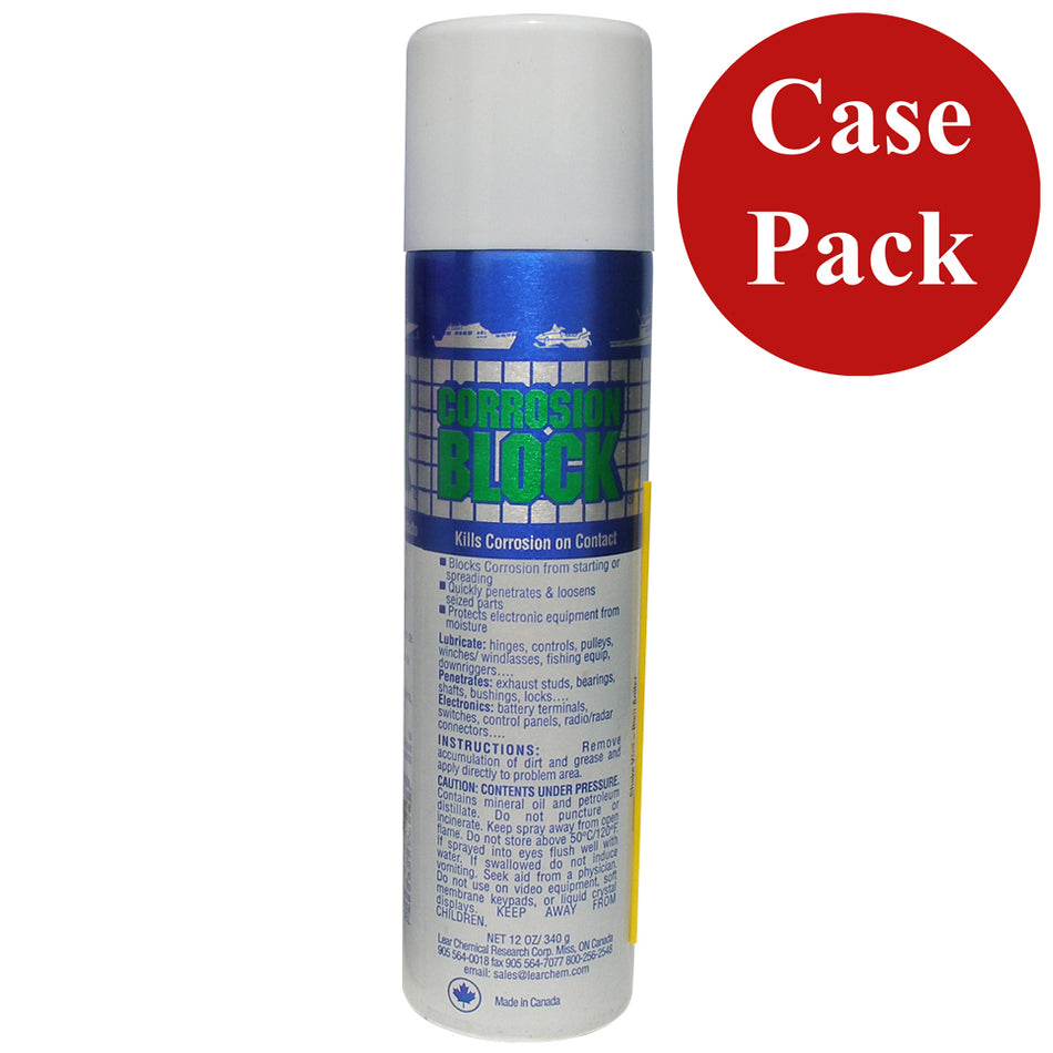 Corrosion Block 12oz Aerosol Can - Non-Hazmat, Non-Flammable  Non-Toxic *Case of 12* [20012CASE]