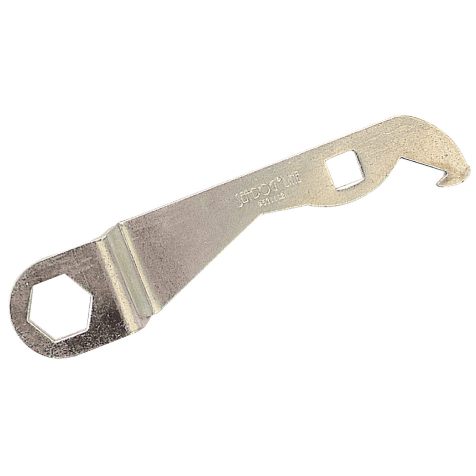 Llave de hélice galvanizada Sea-Dog que se adapta a tuercas de hélice de 1-1/16" [531112]