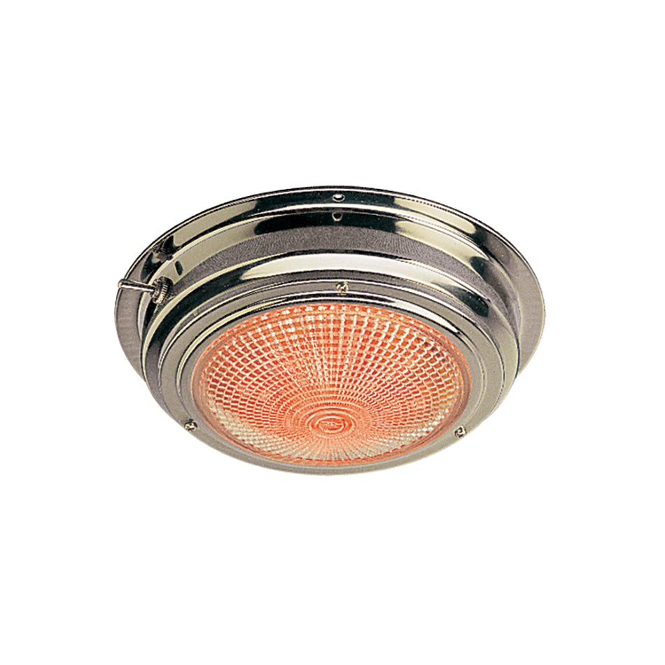 Luz LED de día y noche para domo de acero inoxidable Sea-Dog - Lente de 5" [400353-1]