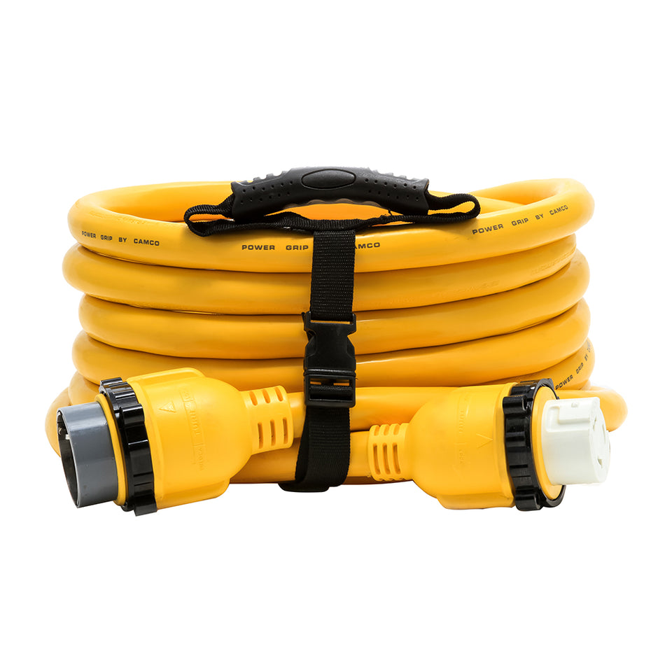 Cable de extensión marino Camco Power Grip de 50 A - Adaptador de bloqueo M/F de 25 [55621]