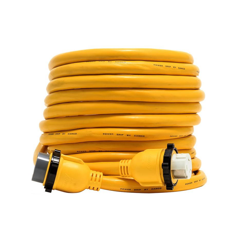 Cable de extensión marino Camco Power Grip de 50 A - Adaptador de bloqueo M/F de 50 A [55623]