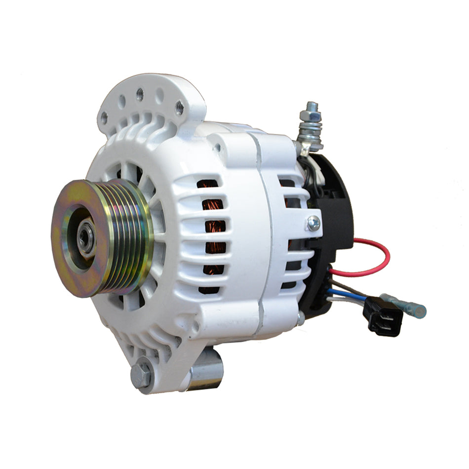 Alternador Balmar de 120 A, 12 V, polea simple K6 de 1 a 2" con conexión a tierra aislada [621-120-K6]