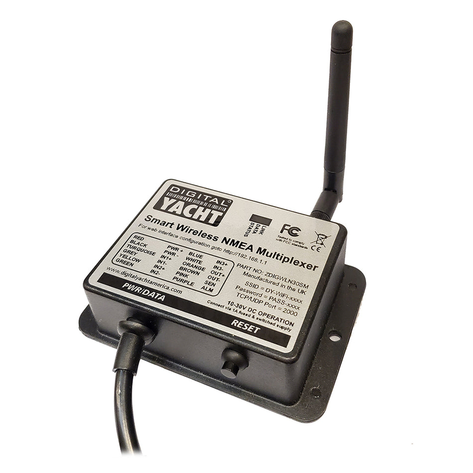 Multiplexor NMEA inalámbrico inteligente Digital Yacht WLN30 [ZDIGWLN30SM]