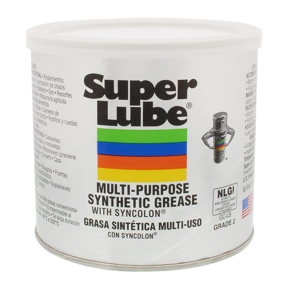 Grasa sintética multiusos Super Lube con Syncolon - Envase de 14,1 oz [41160]