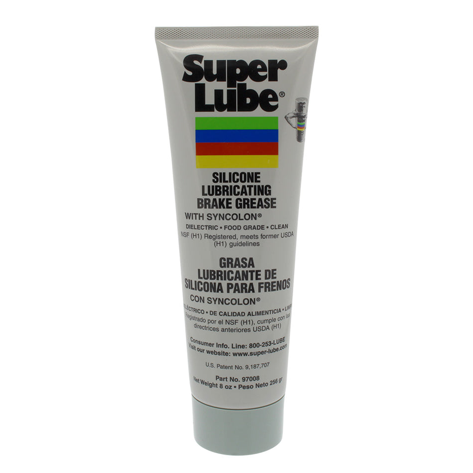 Grasa lubricante para frenos de silicona Super Lube con Syncolon - Tubo de 8 oz [97008]