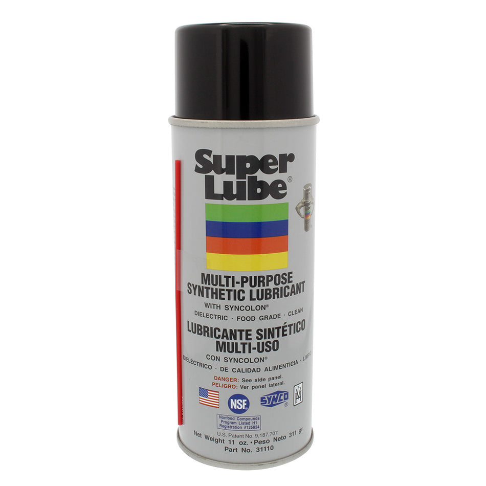 Lubricante antiadherente de grado alimenticio Super Lube con Syncolon, 11 oz [31110]