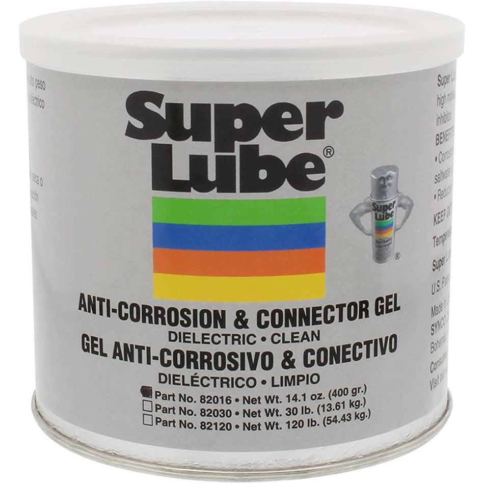 Gel anticorrosión Super Lube para conectores - Envase de 14,1 oz [82016]