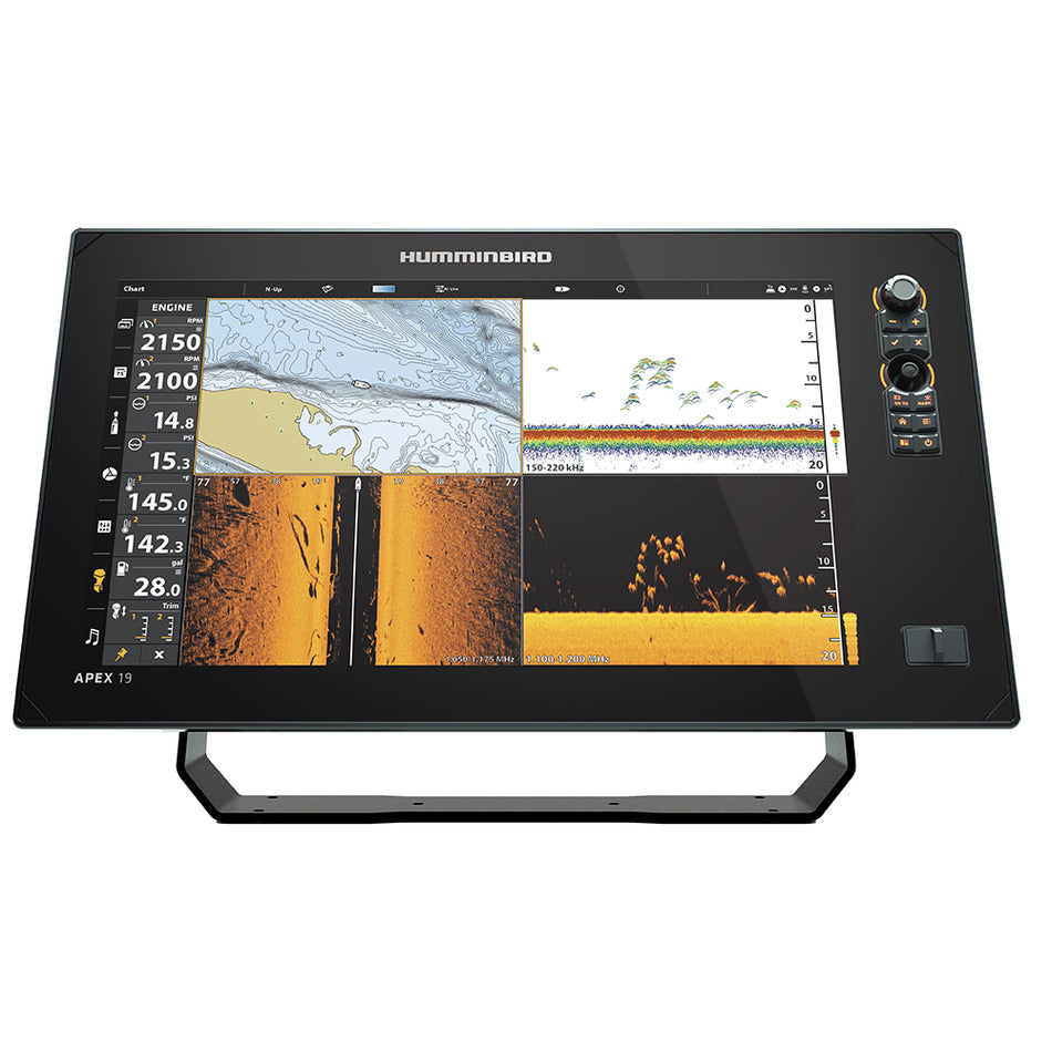 Plotter de gráficos Humminbird APEX 19 MSI+ con pantalla CHO solamente [411240-1CHO]