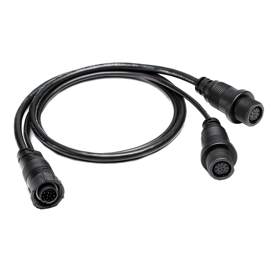 Cable divisor 2D para imágenes laterales Humminbird 14 M ID SIDB Y - SOLIX/APEX [720111-1]