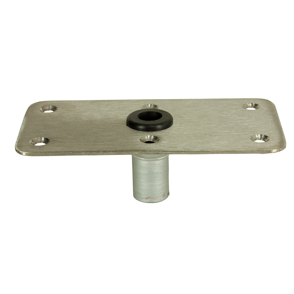 Pasador de seguridad Springfield KingPin de 4" x 8" - Acero inoxidable - Base rectangular (estándar) [1620005]