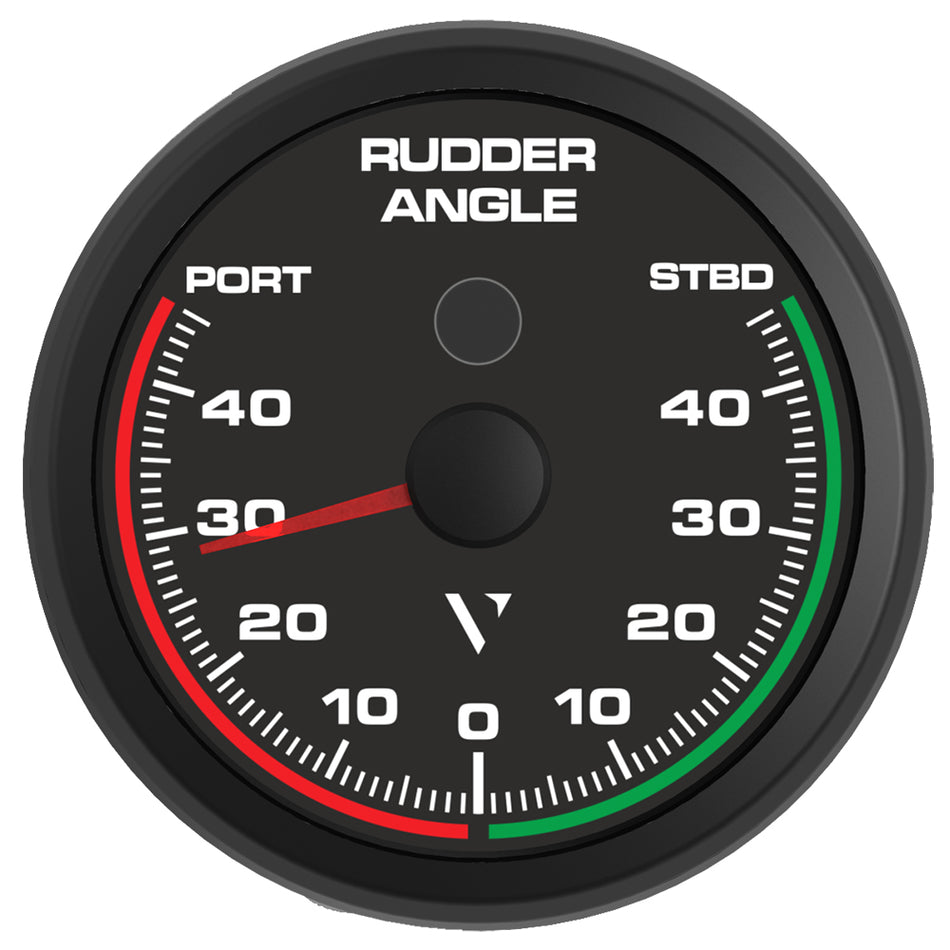 Indicador de ángulo de timón Veratron Professional de 85 mm (3-3/8") para NMEA 0183 [B00067401]